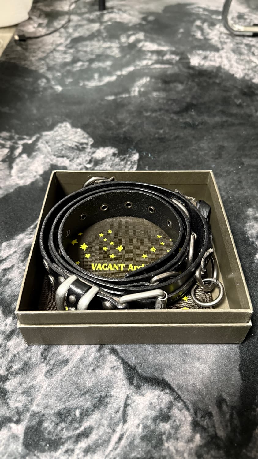 베이컨트 아카이브 SID RING BELT BLACK  상품이미지6