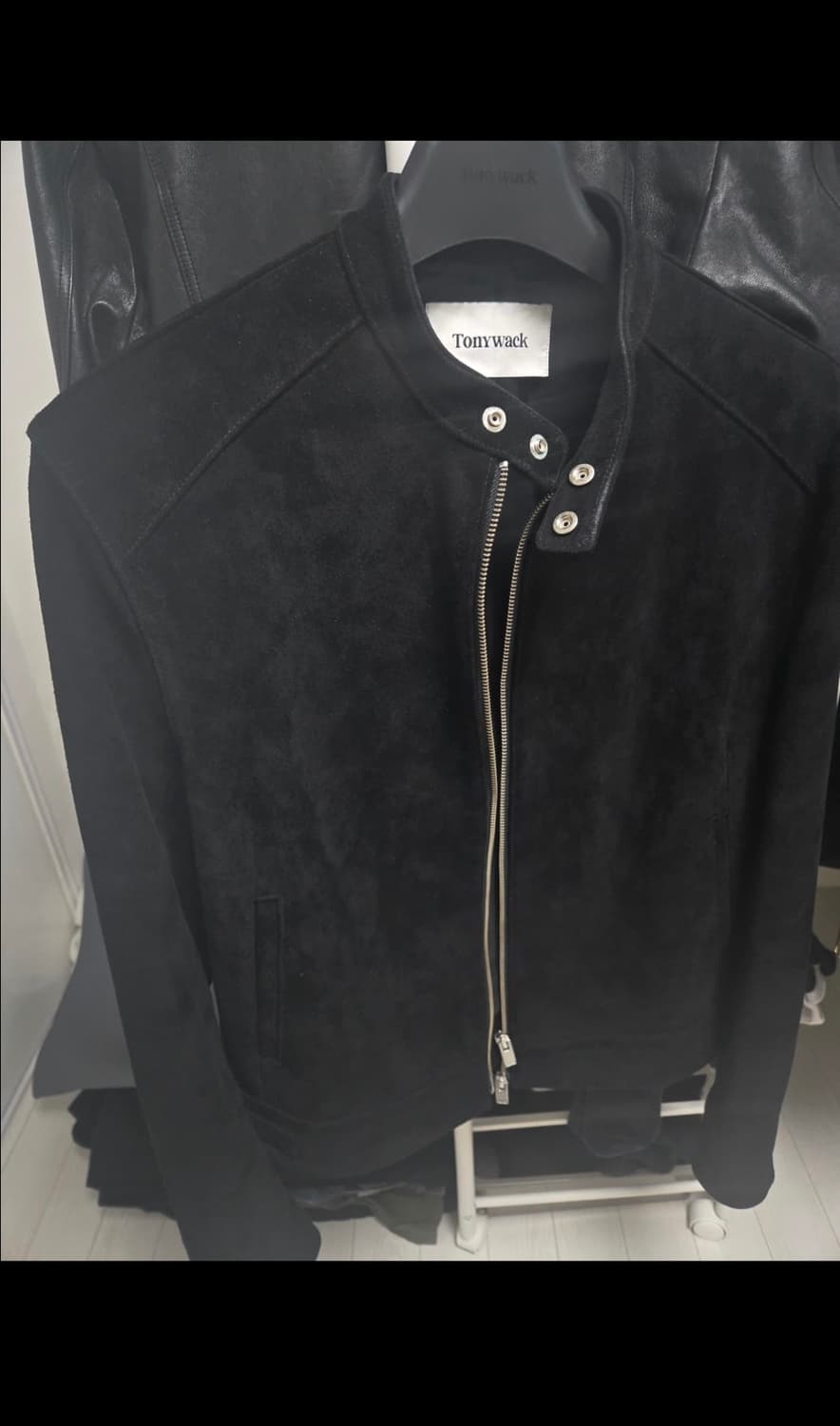 토니웩 스웨이드 레이서 자켓 상품이미지2