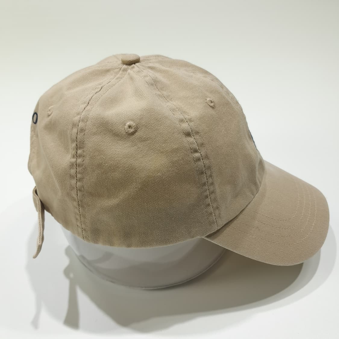 CL423 폴로 다크네이비 포니 베이지 볼캡 모자 상품이미지4