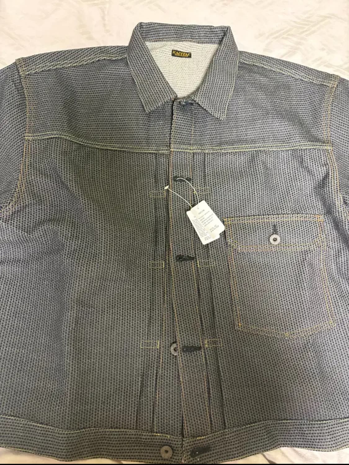 캐피탈 센추리 데님자켓 no7 6사이즈 상품이미지1