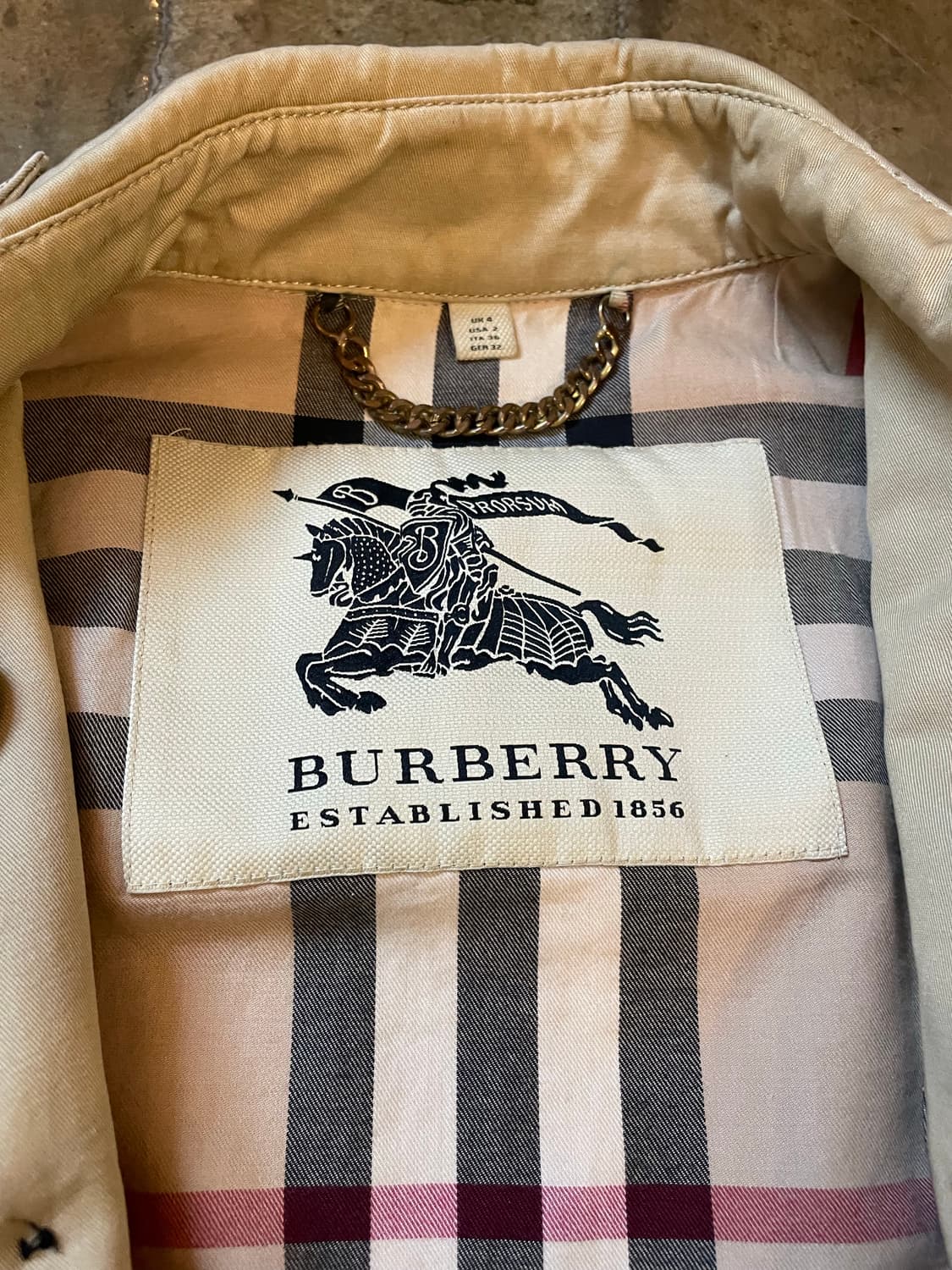 버버리 런던 트렌치 코트 상품이미지6