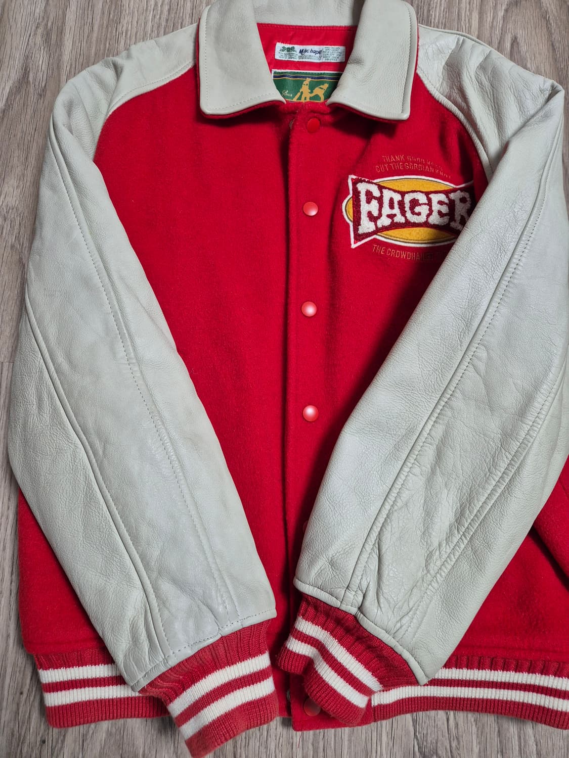 90s Machope 바시티 자켓 상품이미지5