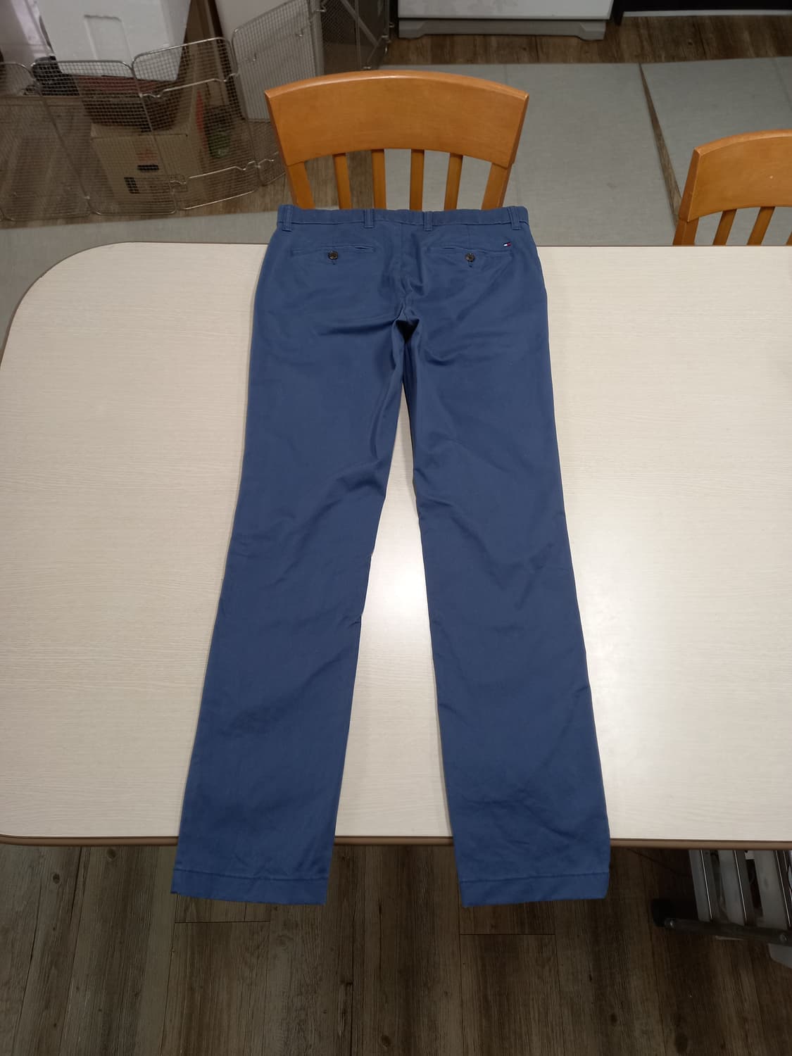 31 Tommy&Hilfiger 스판 슬림일자 치노 챠콜네이비31-509 상품이미지2