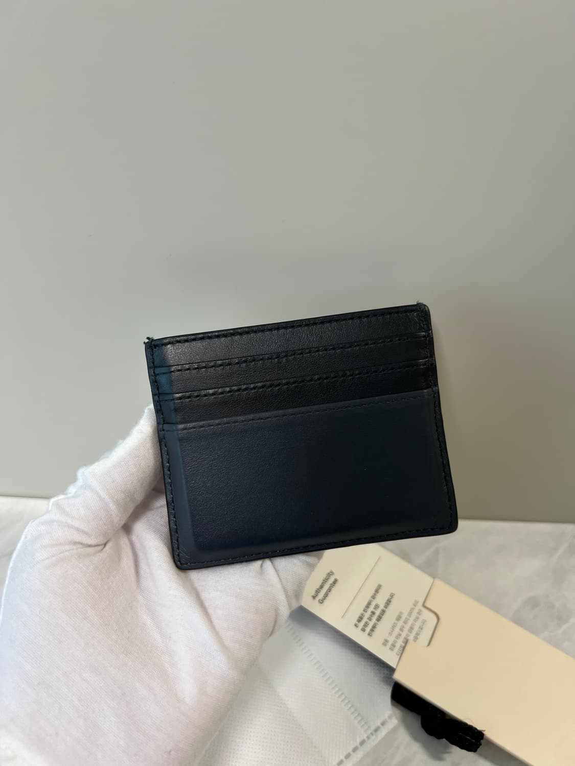 디올 시그니처 카드지갑 딥그레이 상품이미지2