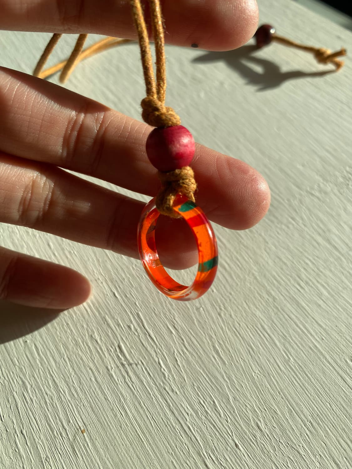 핸드메이드 빈티지링목걸이 상품이미지4