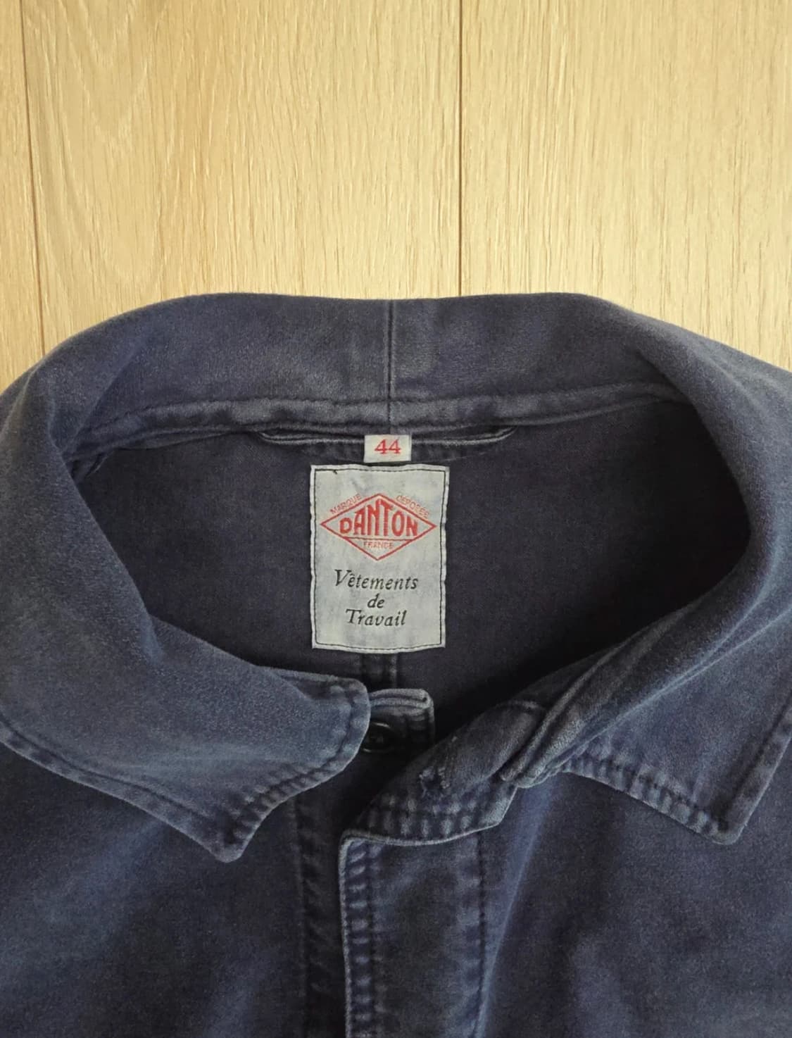 단톤 DANTON 남성 워크 자켓 네이비 사이즈 44 상품이미지2