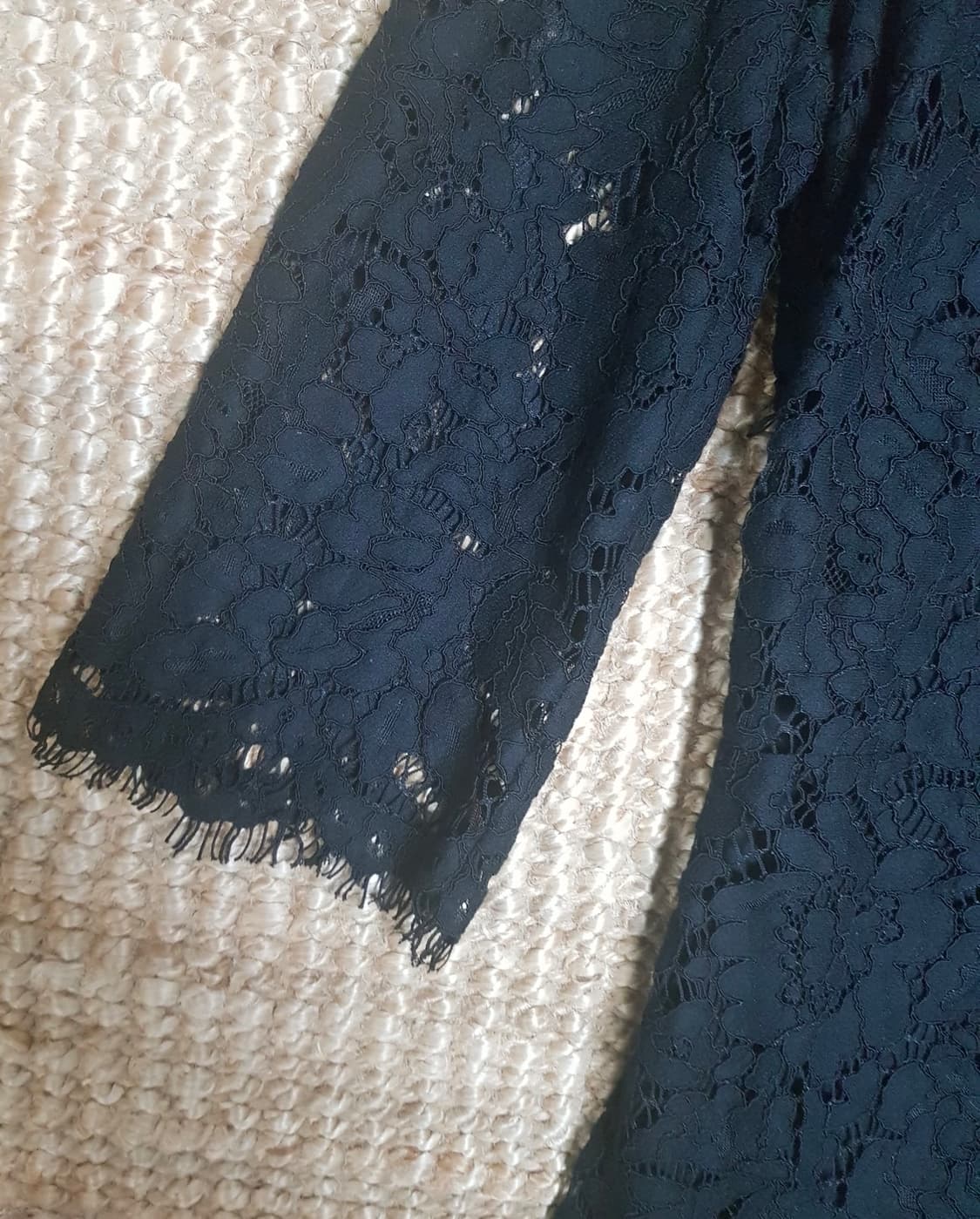 Aaiko 블랙 레이스 원피스 엠브로이더리 / 셀프포트레이트 가니 꼬르소 상품이미지5