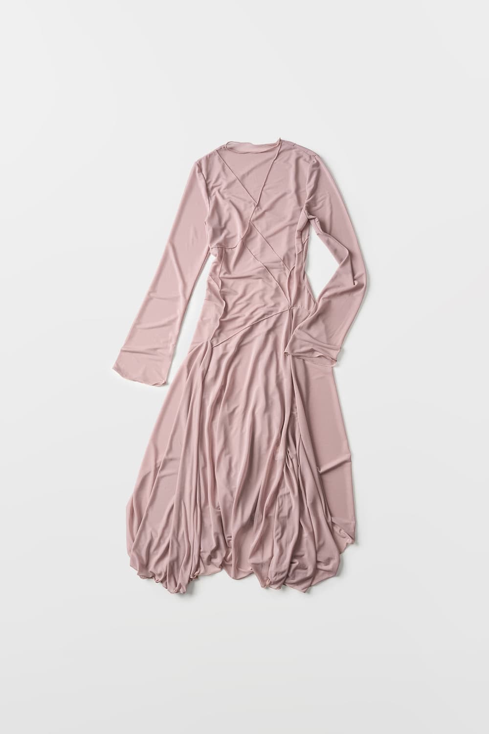 핑크 망사 원피스 상품이미지1