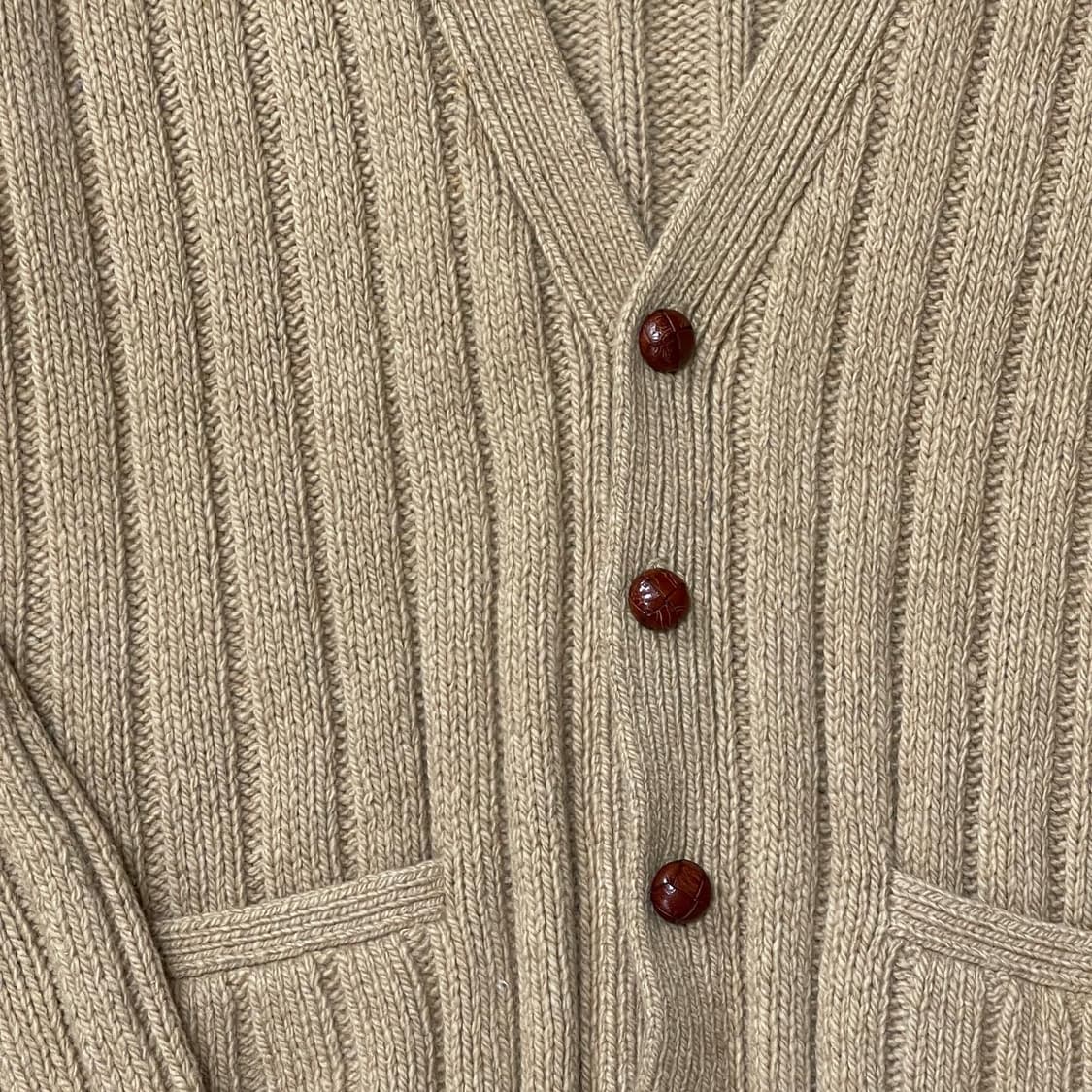 폴로랄프로렌 카멜헤어 가디건 빈티지 램스울 니트자켓 상품이미지3