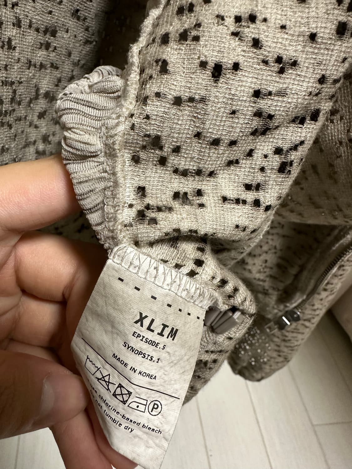 Xlim Ep.5 Synopsis 01 Zip Up Sand Beige 상품이미지6