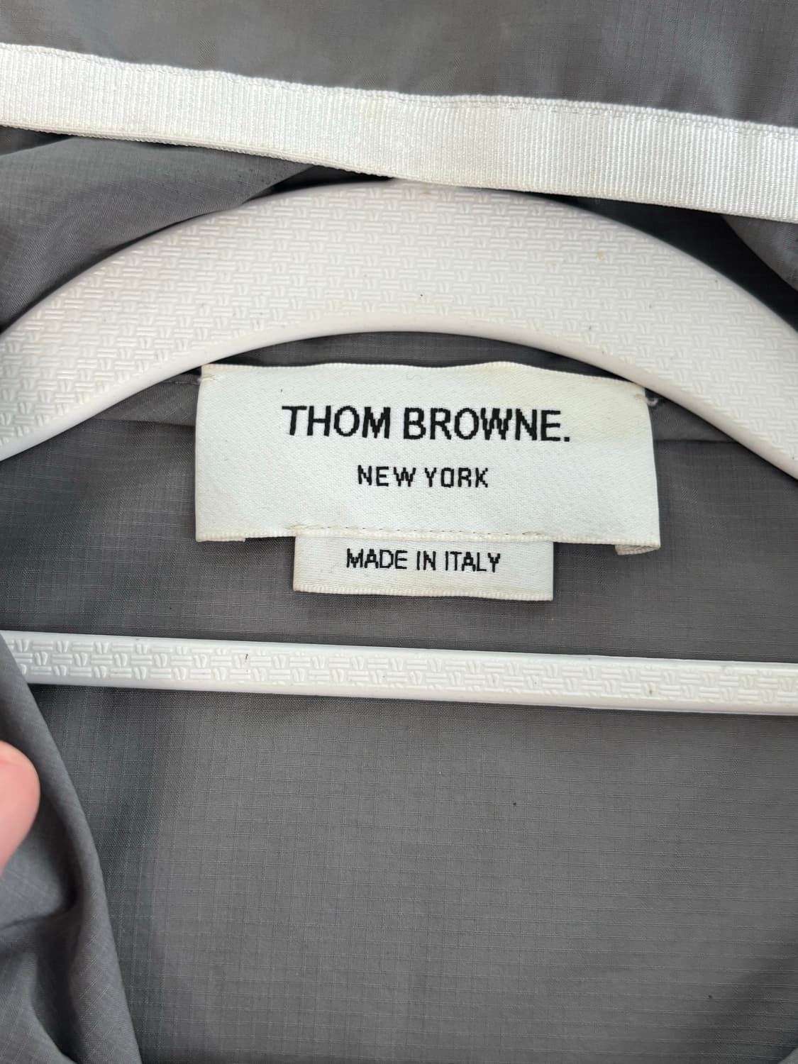 [오케이몰판] 톰브라운 립스탑 바람막이 그레이 3사이즈 상품이미지4