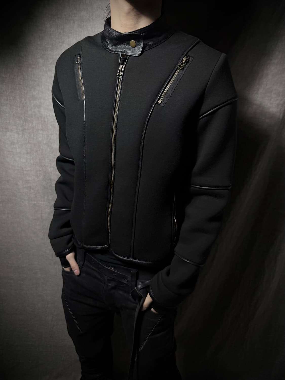 P.L.N. High-Neck Technical Zip Jacket 상품이미지1