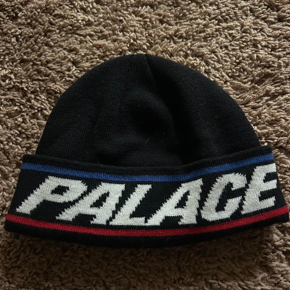 팔라스 빅로고 비니 블랙 상품이미지1