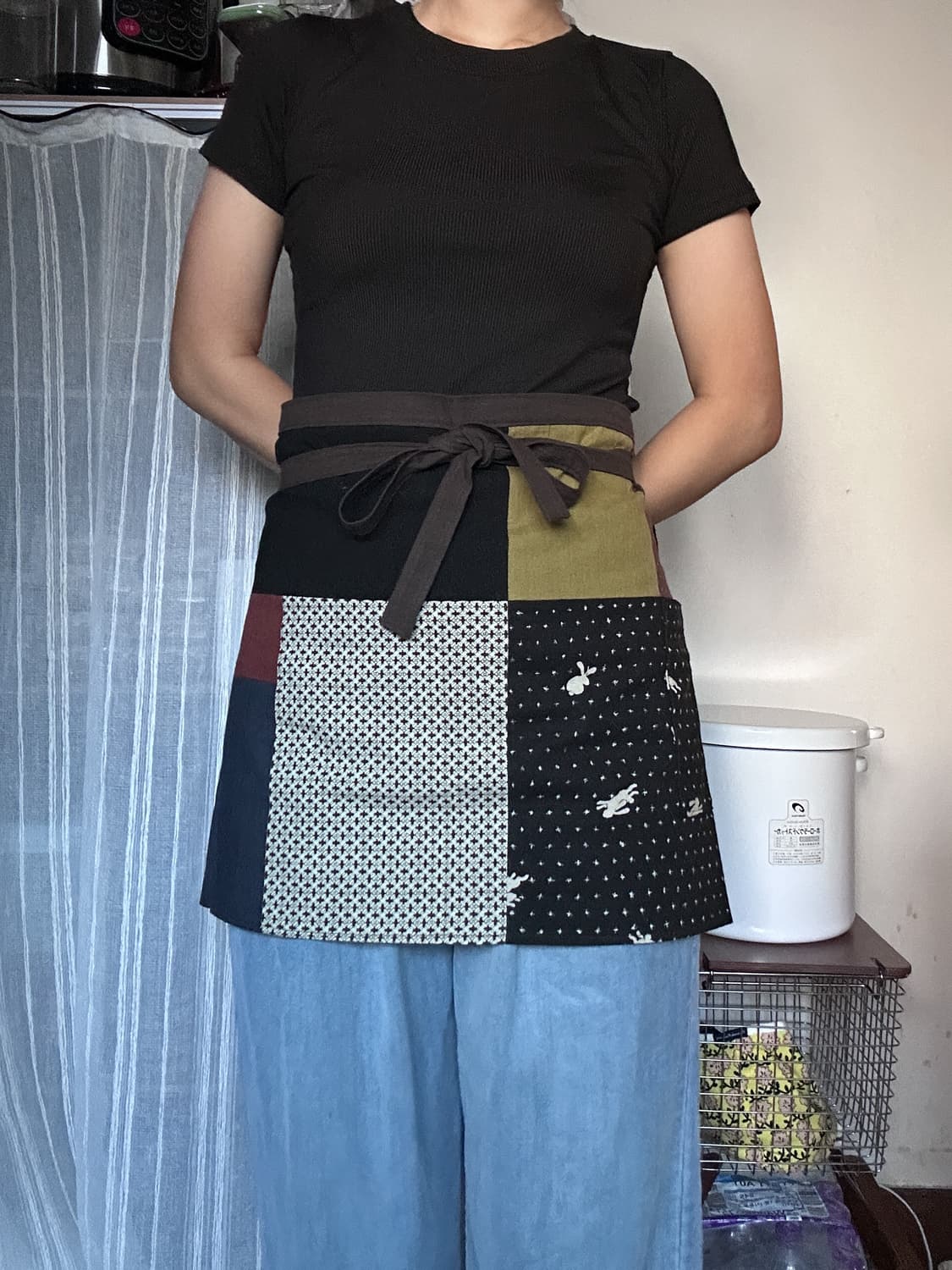 🐇 빈티지 우사기 하프 에이프런🖤 상품이미지6