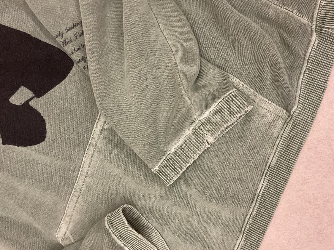 made in usa dameged vintage hoodie 상품이미지5