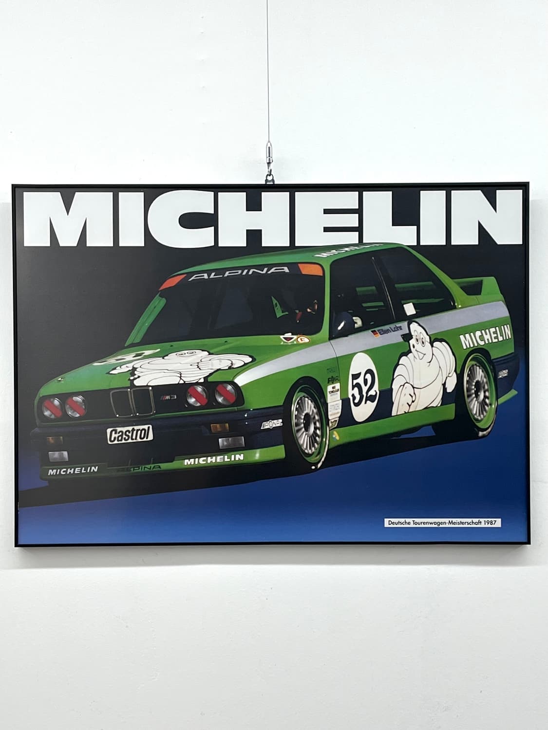 BMW M3 빈티지 포스터 (액자포함) 상품이미지2