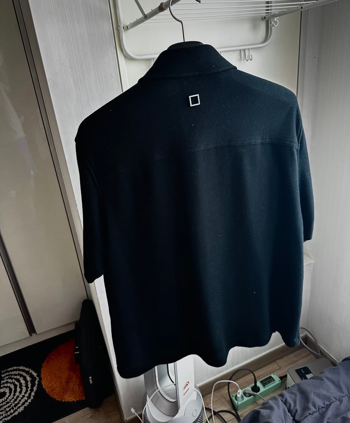 우영미 반팔 하프집업 50사이즈 지퍼비닐채 새상품 상품이미지4