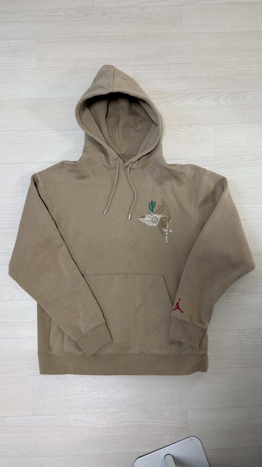 조던 x 트래비스 스캇 풀오버 후드 - 아시아 XL 상품이미지1