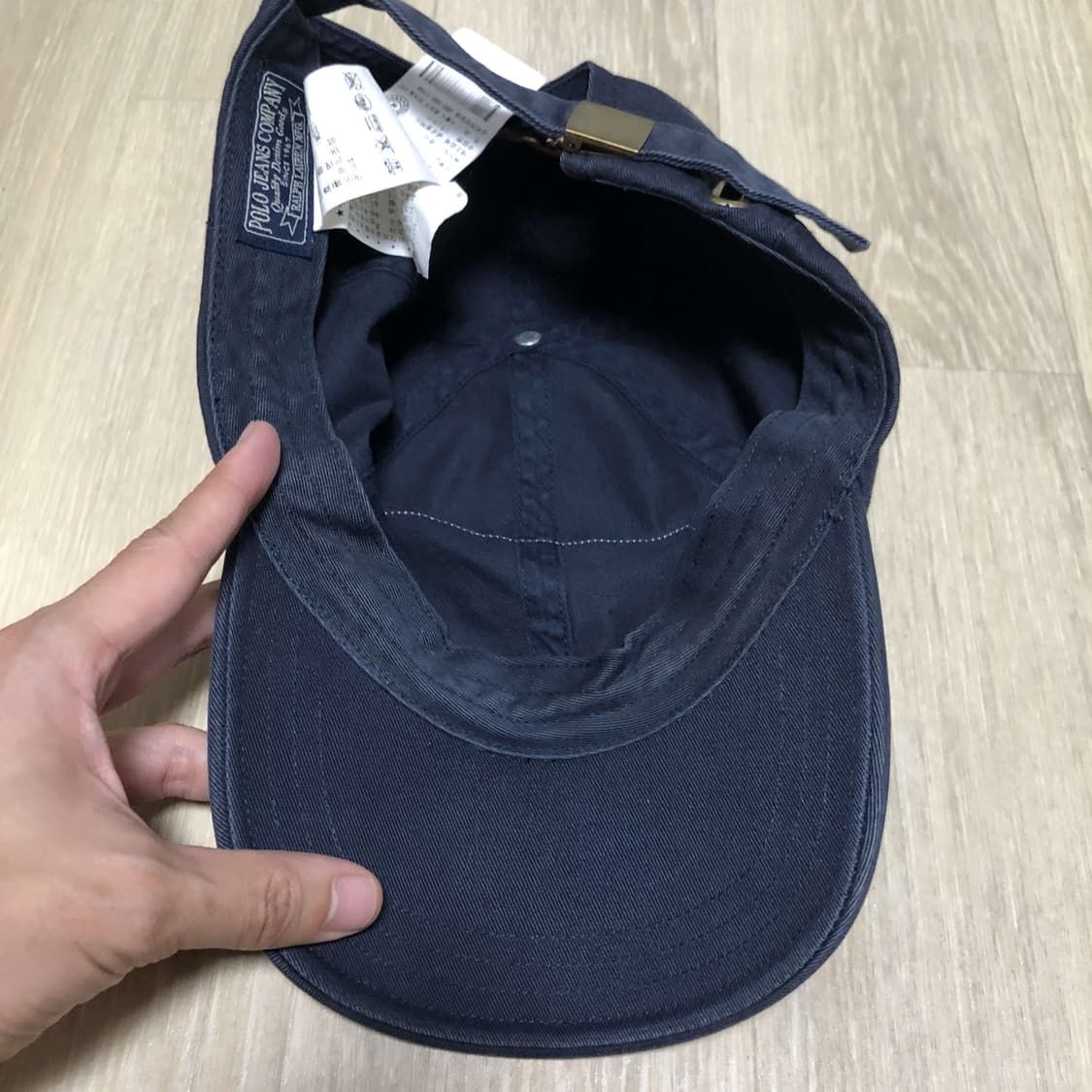 (ONE SIZE) 폴로 랄프로렌 POLO 폴로진스 성조기 볼캡 네이비 상품이미지8