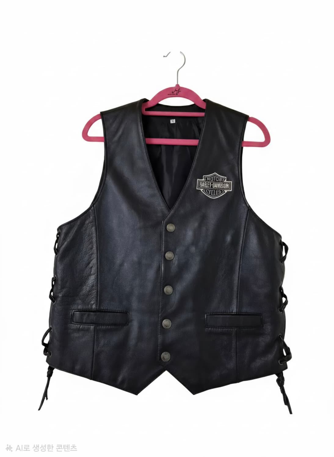 할리데이비슨 가죽 베스트 상품이미지1