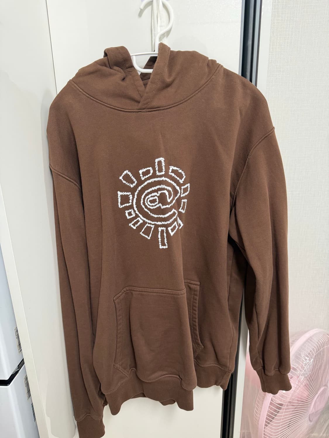 Alwaysdowhatyoushoulddo 올웨이즈 브라운 후드티 상품이미지2