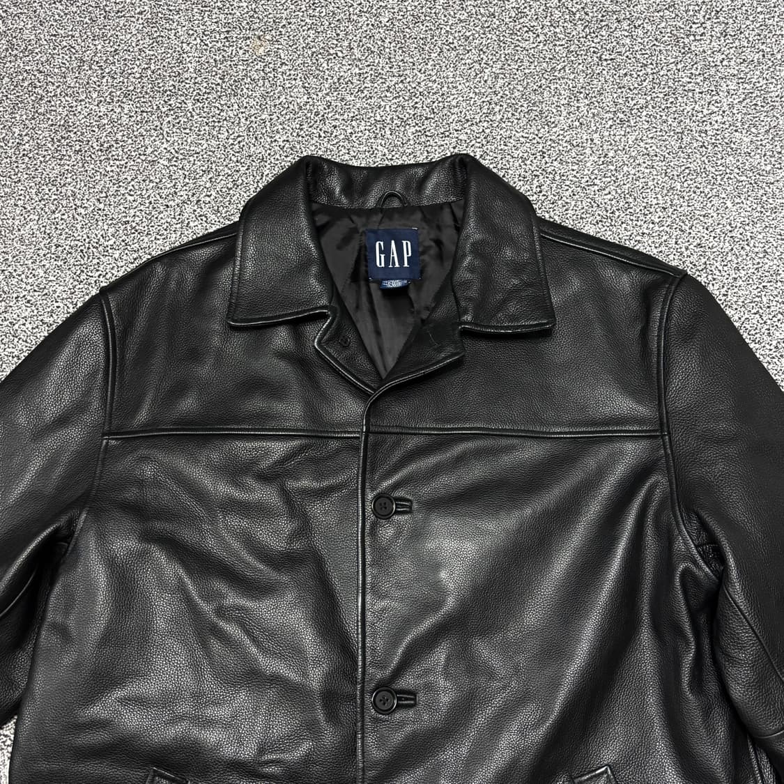 올드갭 레더 카코트 가죽자켓 상품이미지5