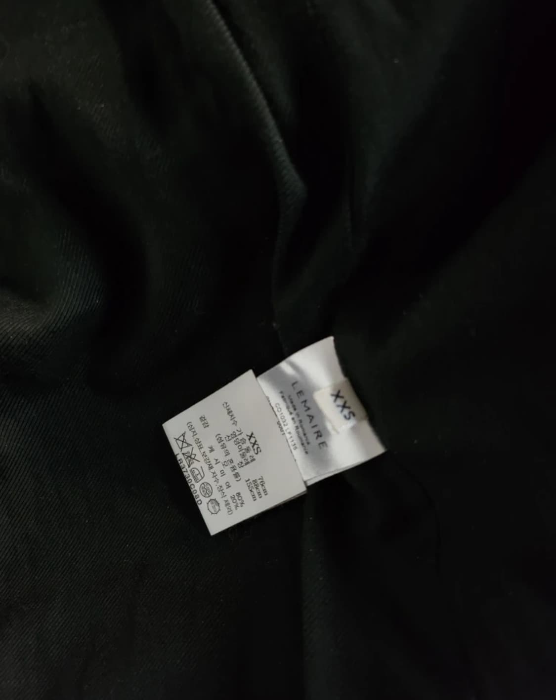 르메르 배스로브 코트 xxs 상품이미지4