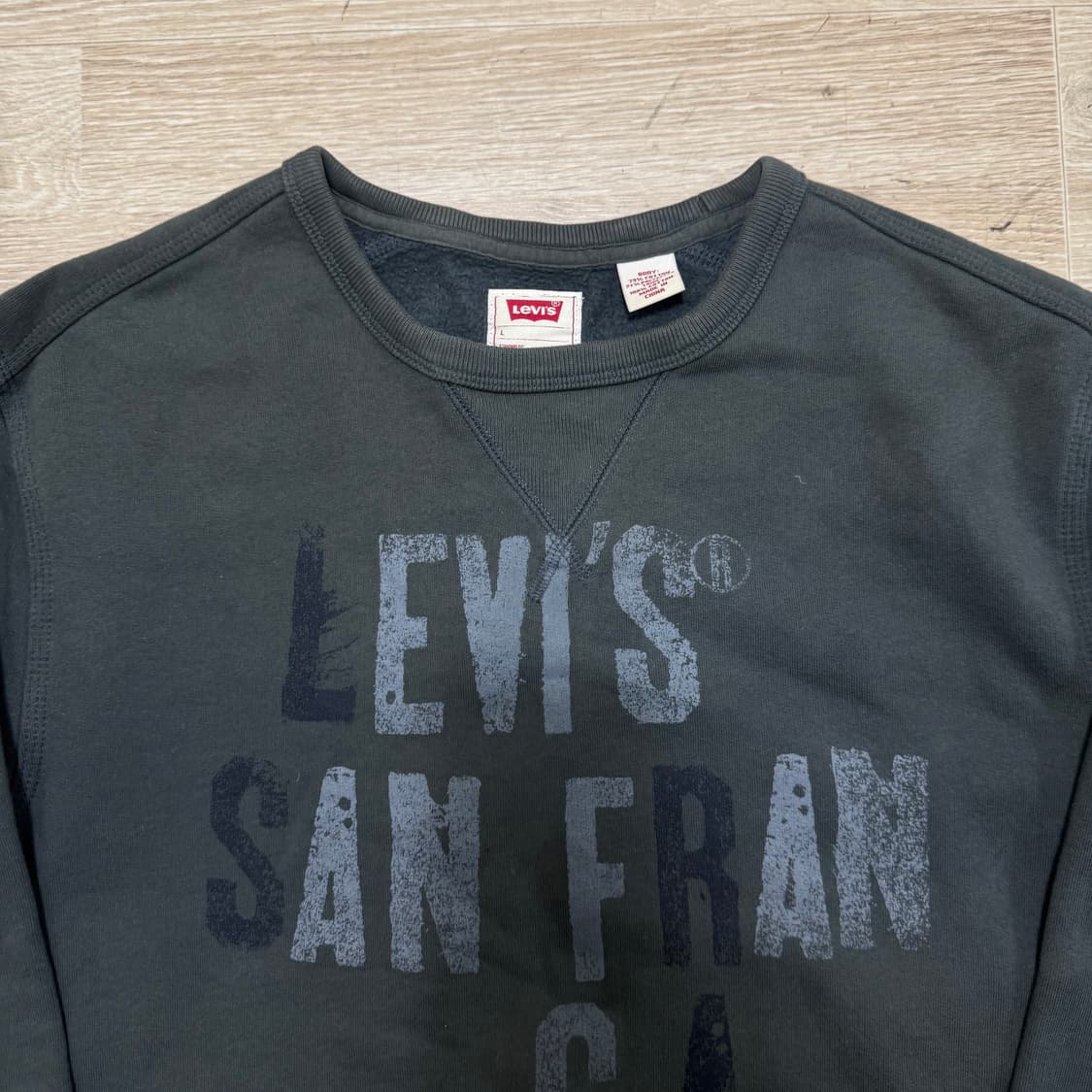 리바이스 기모 맨투맨 상품이미지2