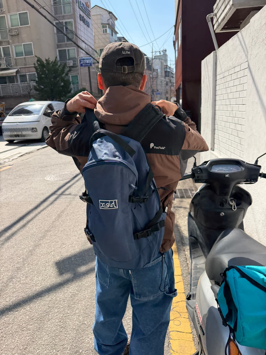 X-girl backpack 상품이미지7