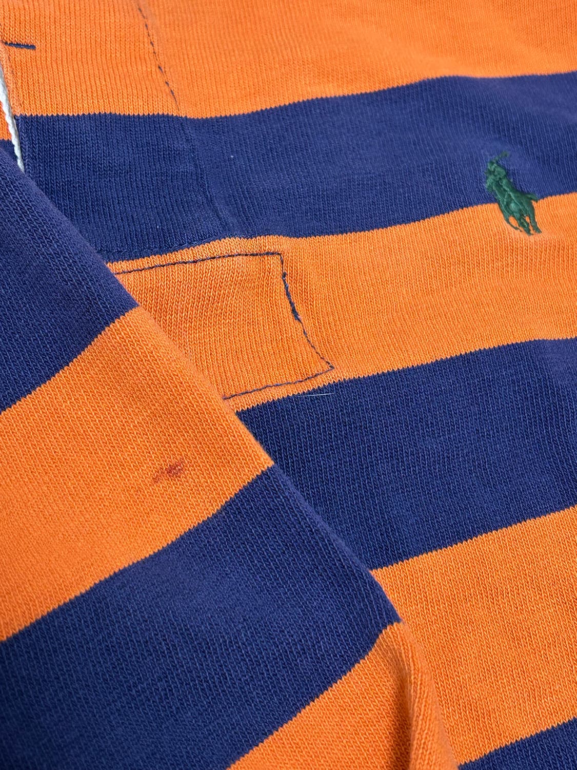 폴로 랄프로렌 칸예 오렌지 아이코닉 럭비 티셔츠 상품이미지4