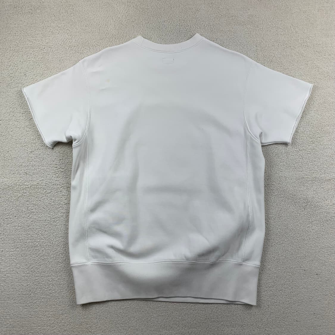 헤리티지플로스 화이트 반팔 맨투맨 상품이미지3