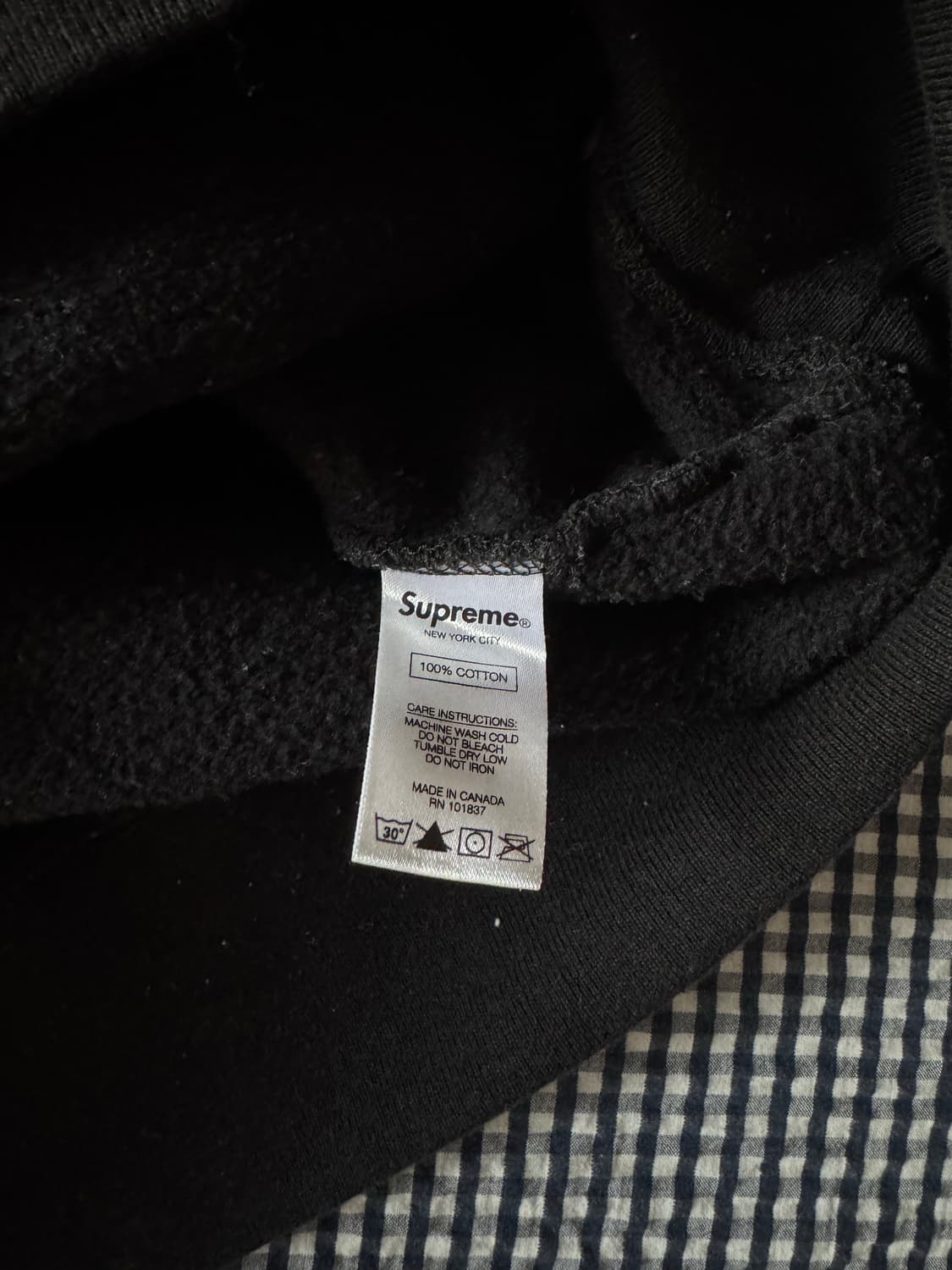 [Supreme] 슈프림 닥터수스 캣 인더 햇 후드티_블랙 (xl) 상품이미지6
