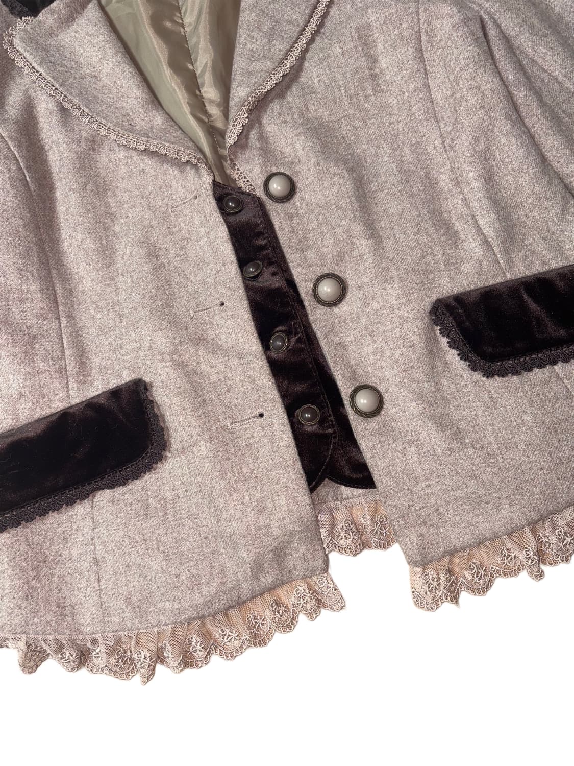 엑시즈팜 로맨틱 클래식 레트로 자켓 상품이미지3