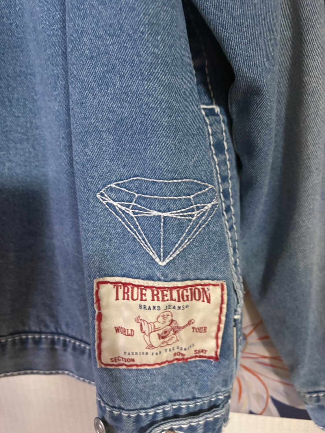 (새상품) 트루릴리젼 데님 연청자켓 L 상품이미지4