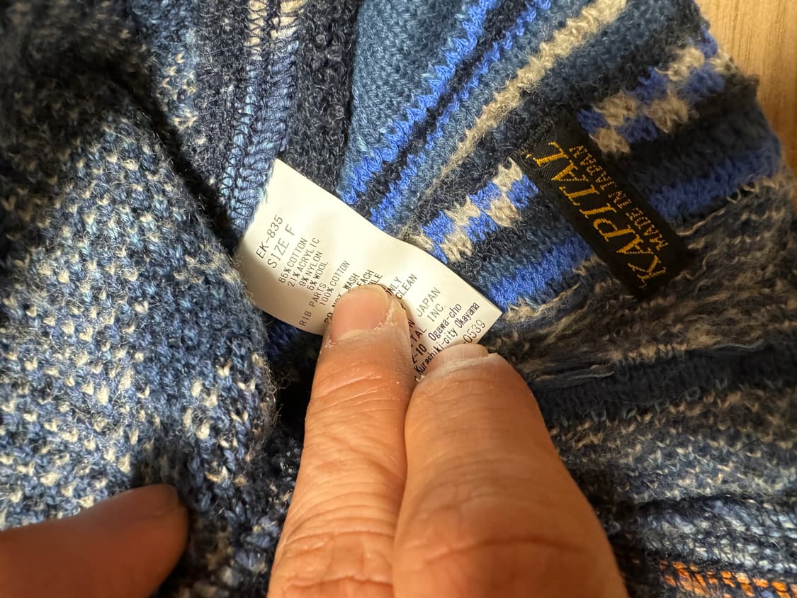 캐피탈 7g 보로 고디 니트 캡 상품이미지3