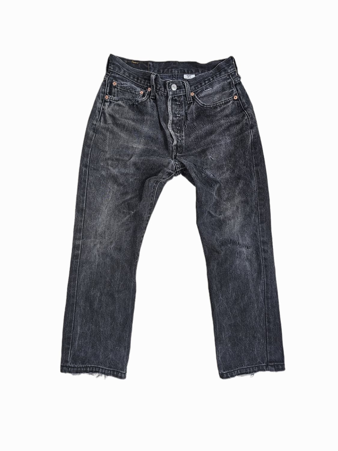 [32] 리바이스 501 흑청 데님 팬츠 상품이미지1