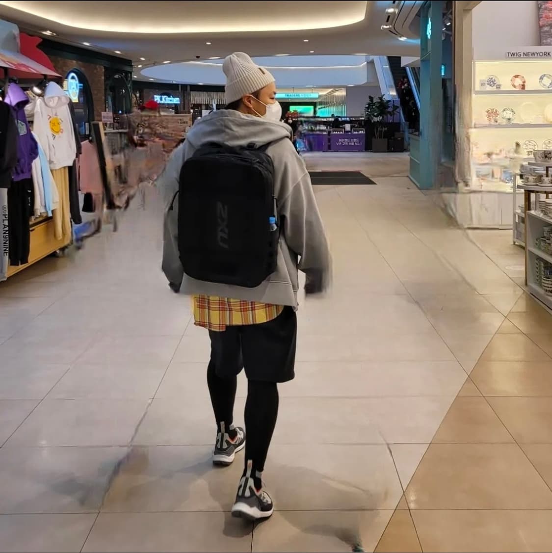 나이키 기모 반바지 L 러닝 달리기 일상 패션 상품이미지5