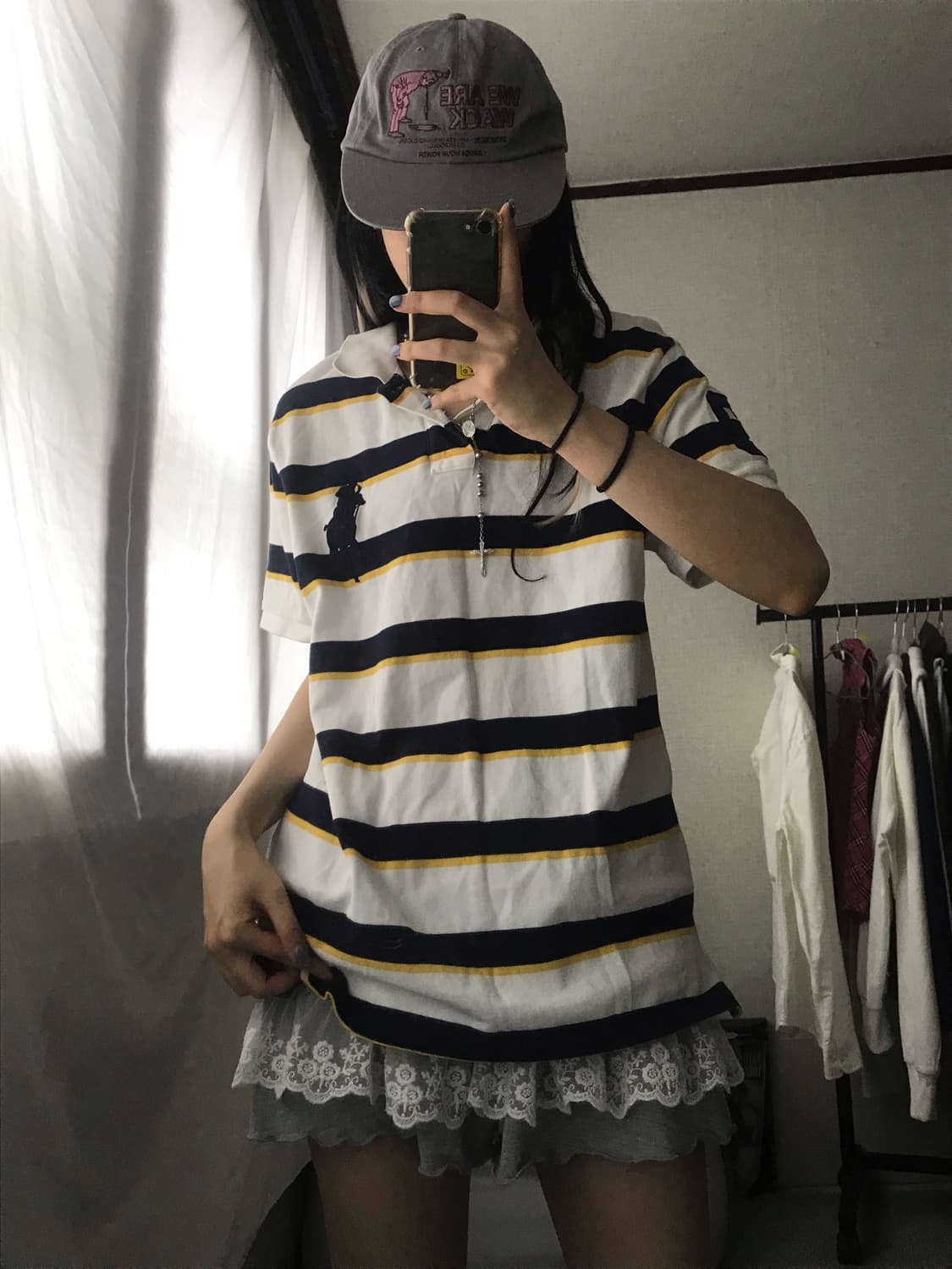 폴로 스트라이프 빅포니 반팔티셔츠 상품이미지2