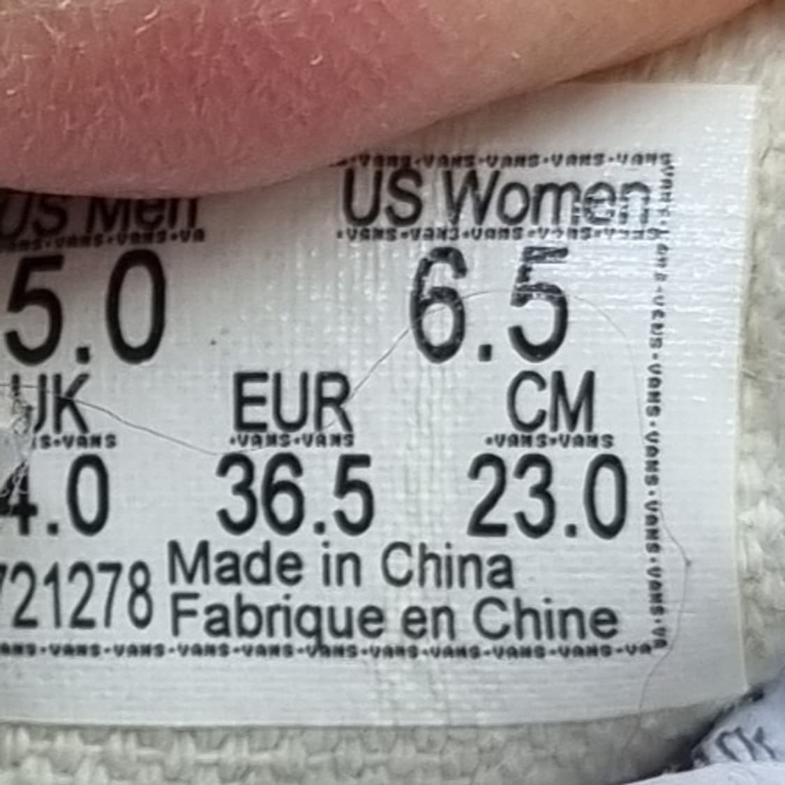 반스 체커보드 여성 뮬230 상품이미지6