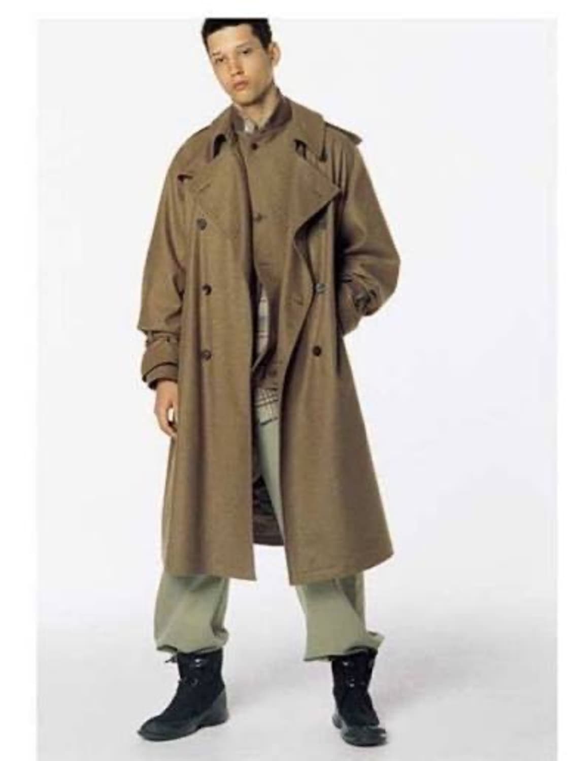 [3] 오라리 울 캐시미어 트렌치 코트 상품이미지2