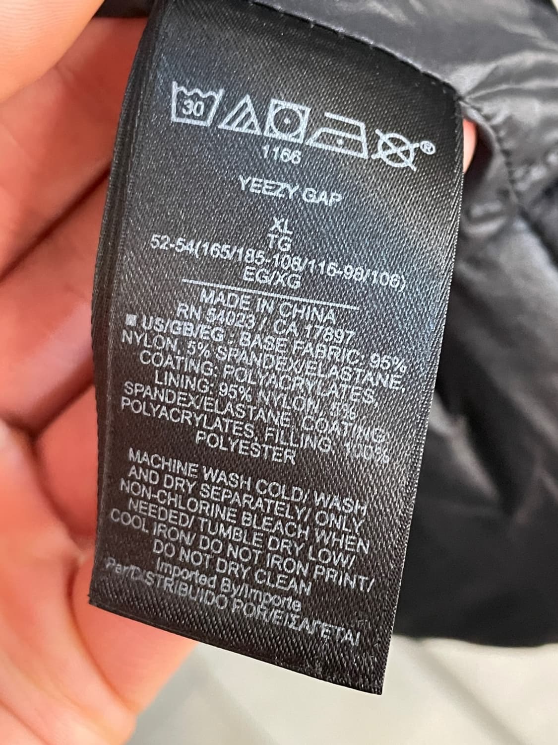 이지 갭 발렌시아가 라운드 패딩 자켓 상품이미지7