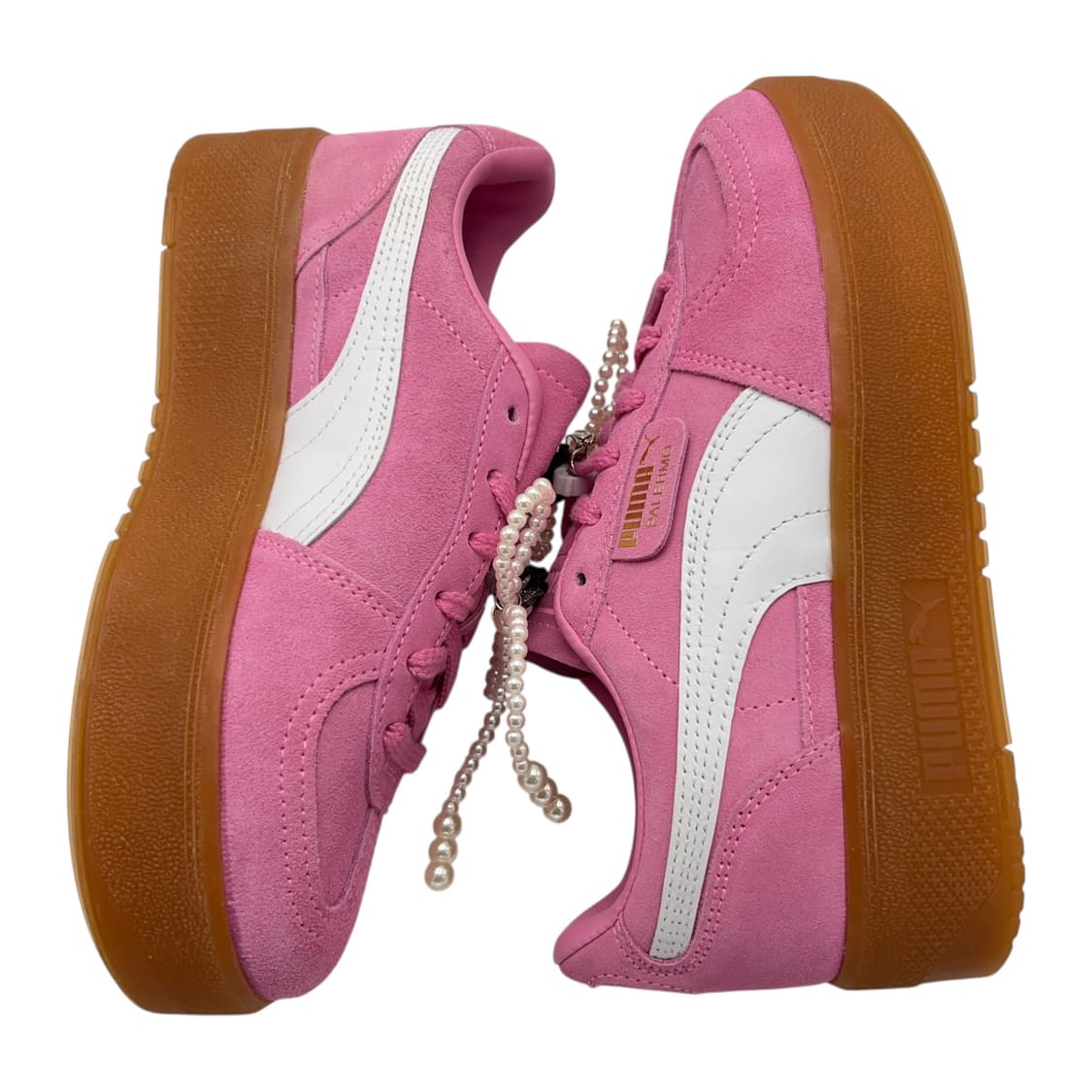 235 W 푸마 팔레르모 엘레바타 핑크 딜라이트 검 상품이미지3