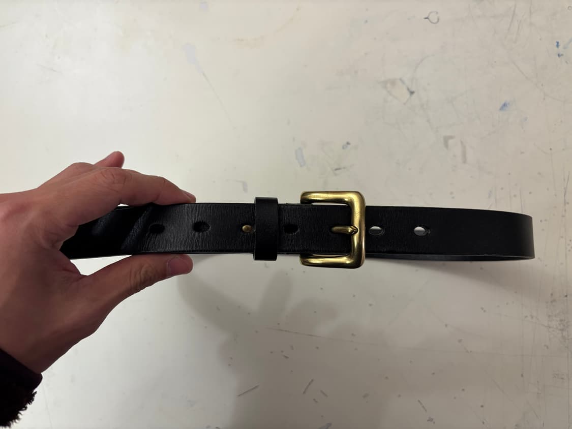 Vtg belt black 상품이미지2