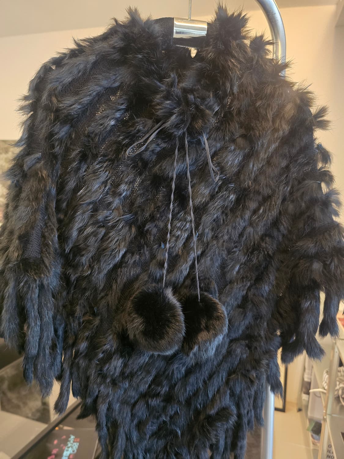 블랙레빗 방울숄 상품이미지4