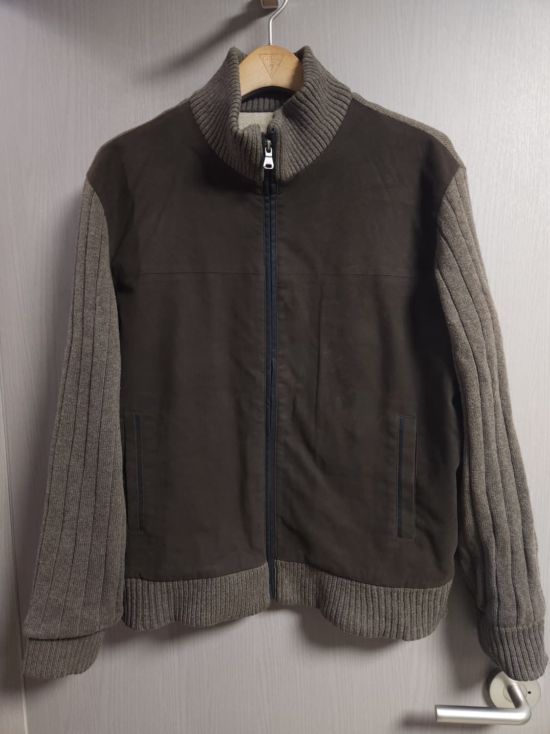 닥스 캐시미어 함유 니트 집업자켓, L 상품이미지1