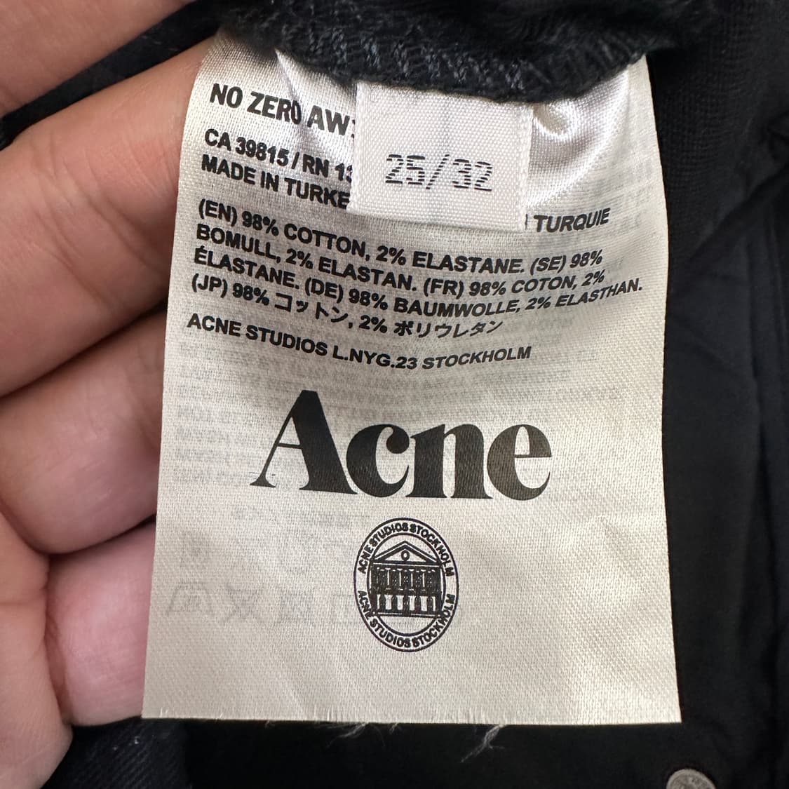 [여성25/32] 아크네스튜디오 데님 팬츠 상품이미지5