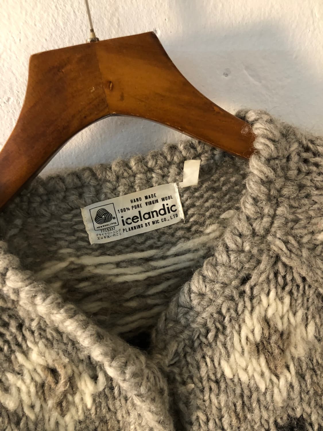 빈티지 노르딕 핸드 스웨터 상품이미지8