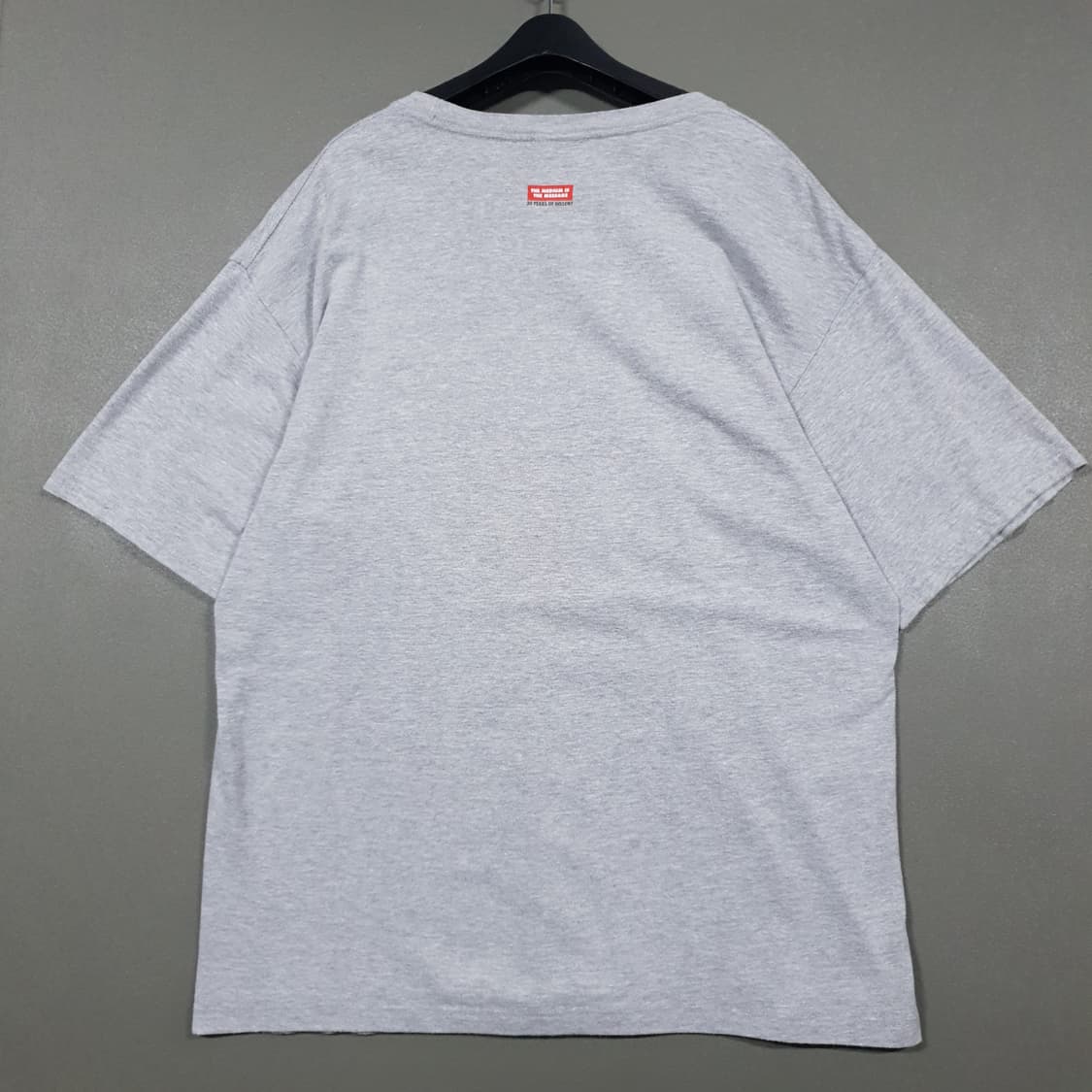 오베이 30주년 한정판) 3페이스 아이콘 라운드 반팔티 그레이 L 상품이미지9