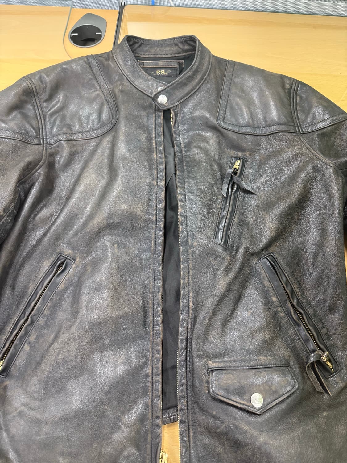 rrl 모토자켓 L사이즈 팝니다 상품이미지2