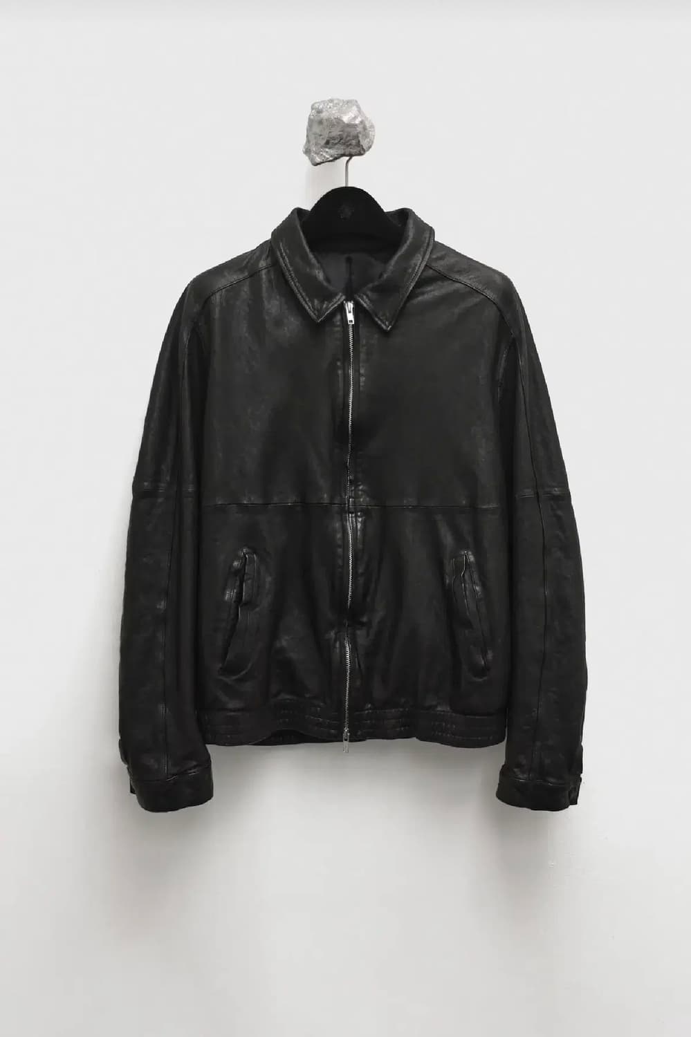 유스 / 25FW 워시드 레더 블루종 / S 상품이미지1